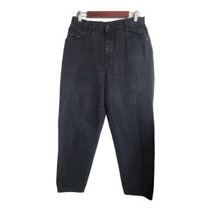 Vintage Hunt Club Jeans Womens Size 16 Black Wash Workwear Farm Western Rodeo